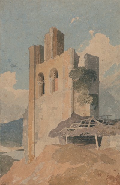 Sheriff Hutton Castle, Yorkshire by John Sell Cotman